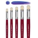 Kit 5 pincel artista luz seca pitua stencil 462 0-8 condor