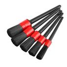 kit 5 pincel para limpeza automotiva detalhamento carro e moto
