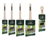 Kit 5 pincel trincha angular recorte profissional 704 706 condor
