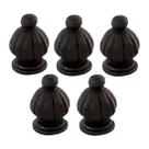Kit 5 Pinha Ferro Fundido N13 Para Grade Sacada Muro 5x3cm