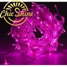 kit 5 Pisca-pisca de led para decoração natalina - 100 leds coloridos