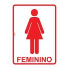 Kit 5 Placa 15 x 20 Feminino - Look