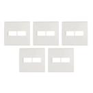 Kit 5 Placa 4X4 2 M Suporte Branco Liz Tramontina 57106/023 Kit 5 Placa 4X4 2 M Suporte Branco Liz Tramontina 57106/023