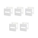 Kit 5 Placa 4X4 2 Mód S730201274 Gamma Silver Orion Schneide
