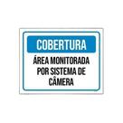 Kit 5 Placa Cobertura Área Monitorar Câmera ul