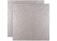 KIT 5 Placa de Mica Universal - Guia de onda para Forno Microondas 14cm14cm Recortavel