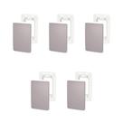 Kit 5 Placas 4X2 Cega S730100224 Axis Grey Orion Schneider