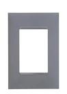 Kit 5 Placas Espelho 4x2 3 Modulos Pial Plus+(mais) 618506cz Cinza
