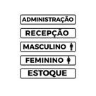 Kit 5 placas PVC 25x5cm PME