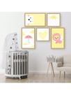 Kit 5 Placas Quadros Decorativos Quarto Baby Infantil Menina 70x90 Kit 5 Placas Quadros Decorativos Quarto Baby Infantil Menina 70x90