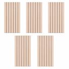 Kit 5 Placas Ripadas Adesivas Decorativas PVC Autocolante Marrom 60x30cm Para Parede Painel Cabeceira Móveis Impermeável Kit 5 Placas Ripadas Adesivas Decorativas PVC Autocolante Marrom 60x30cm Para Parede Painel Cabeceira Móveis Impermeável