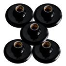 Kit 5 plafon preto e27 100w ilumi Kit 5 plafon preto e27 100w ilumi
