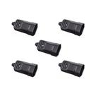 Kit 5 Plug 2P+T 20A-250V PB Fêmea Tmd2-3 Preto Margirius Kit 5 Plug 2P+T 20A-250V PB Fêmea Tmd2-3 Preto Margirius