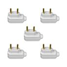 Kit 5 Plugues Macho Pial Legrand 2P 10A 250V Branco 615900