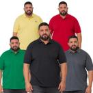 Kit 5 Polo Plus size Semana Completa de Estilo aproveite Kit 5 Polo Plus size Semana Completa de Estilo aproveite