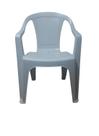 kit 5 Poltrona de Plástico Pegasus Branco Gelo