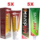 Kit 5 Pomada Milagrosa 150g + 5 Pomada Mil Dores 100g