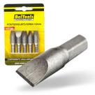 Kit 5 Ponta Bit Fenda CV 38mm x 1/4 x 10,0mm Beltools Kit 5 Ponta Bit Fenda CV 38mm x 1/4 x 10,0mm Beltools