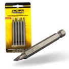 Kit 5 Ponta Bit Fenda CV 75mm x 1/4 x 4,5mm Beltools Kit 5 Ponta Bit Fenda CV 75mm x 1/4 x 4,5mm Beltools