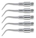 Kit 5 pontas tip inserto perio sub inox c4v1tador dentflex