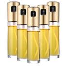 Kit 5 Porta Azeite Vinagre Spray Galheteiro Dosador Aço Inox 100ml