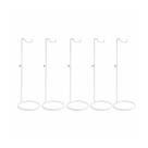Kit 5 Porta Bolsas Expositor Regulável Para Vitrine Balcão Branco Kit 5 Porta Bolsas Expositor Regulável Para Vitrine Balcão Branco