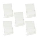 Kit 5 Porta folder A5 com Cartão