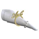 Kit 5 Porta Guardanapo Casamento Noiva Personalizado Mdf Madeira