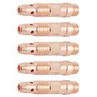 Kit - 5 Porta Pinça / Corpo Fixador Difusor Da Pinça Tig 2,4mm - 10N32 Kit - 5 Porta Pinça / Corpo Fixador Difusor Da Pinça Tig 2,4mm - 10N32