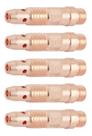 Kit - 5 Porta Pinça/Corpo Fixador Difusor Da Pinça Tig 2,4mm - 10n32 Kit - 5 Porta Pinça/Corpo Fixador Difusor Da Pinça Tig 2,4mm - 10n32