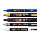 Kit 5 Poscas PC-1M AZUL PC-3M BRANCA PC-5M PRETA PC-5M PRATA PC-5M OURO