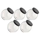 Kit 5 Pote Baleiro Grande 2,5l Tampa de Rosca Premium