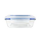 Kit 5 Potes Herméticos Marmita de Vidro 640ml