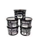 Kit 5 Potes Mantimentos Plástico Para Alimento Linha Premium