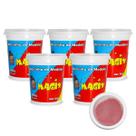 Kit 5 Potes Massa Massinha de Modelar Infantil 500g Escolar Kit 5 Potes Massa Massinha de Modelar Infantil 500g Escolar