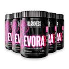 Kit 5 Pré Treino Évora XT Darkness Bloody Berry 300g