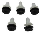 Kit 5 Presilha Grampo Vw Amarok Tiguan Jetta 3c0867333