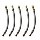 Kit 5 Prolongador Malha de Aço P/ Pneu Caminhao/Onibus 210MM