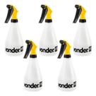 Kit 5 Pulverizador Borrifador Manual Uso Geral 500 ml Vonder