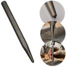 Kit 5 Punção De Centro Guia 4,0mm Marcação De Aço Bater