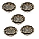 Kit 5 puxador italy line 102 colonial antique metal 8922 com parafusos Kit 5 puxador italy line 102 colonial antique metal 8922 com parafusos