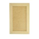 Kit 5 Quadro Retangular com Moldura e Fundo Removível 30x40 Mdf 6mm Madeira