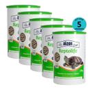 Kit 5 Ração Alcon Club Reptolife 270g