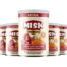 Kit 5 Ração Úmida Natural Misk Carne Com Cenoura Batata Doce