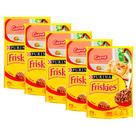 Kit 5 Ração Úmida para Gatos Friskies Adultos Sabor Carne ao Molho em Sachê 85g Kit 5 Ração Úmida para Gatos Friskies Adultos Sabor Carne ao Molho em Sachê 85g