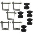 Kit 5 rack armacao 3/16 padrao com isolador