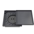 Kit 5 Ralo Oculto Quadrado 15x15cm Astra Preto