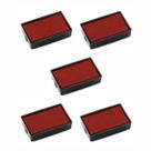 Kit 5 Refil Almofada Para Carimbos Automáticos - 14x38mm