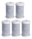 Kit 5 Refil Filtro Carvão Ativado 5 Polegadas