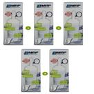 Kit 5 Refil Filtro Purificador Universal Rosca Longa - Mpf